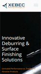 Mobile Screenshot of deburringtechnologies.com